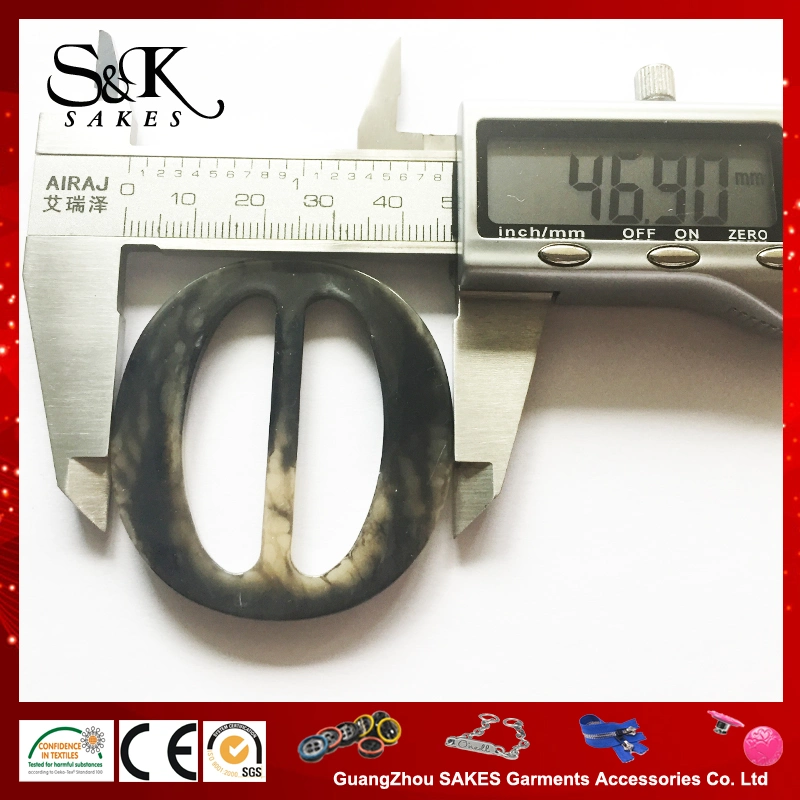 Classical Design Plastic Resin Belt Buckle for Garments