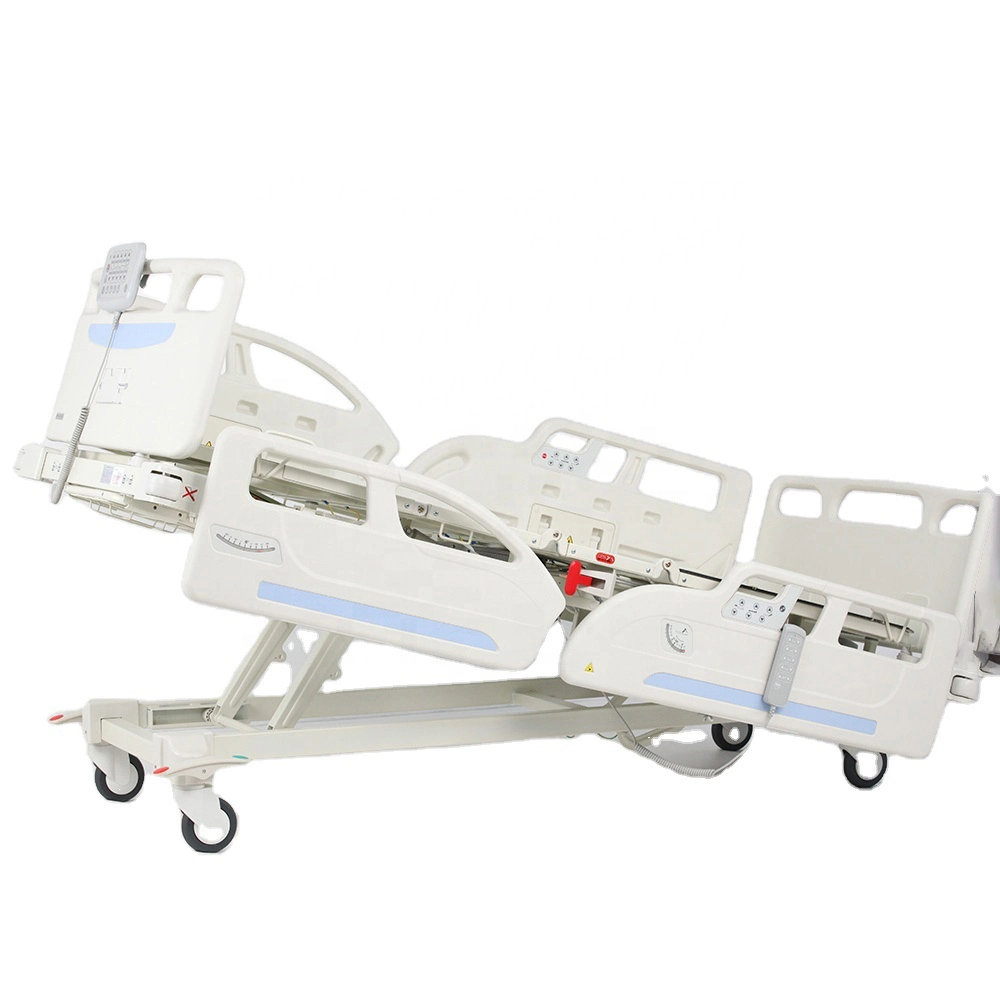 Медицинская пятифункциональная кровать для пациента в электрическом медицинском учреждении интенсивной терапии