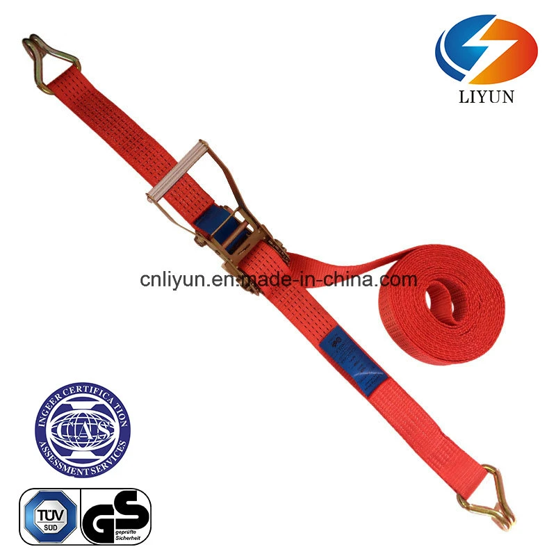 50mm LC 2500kg Cargo Control Ratchet Tie Down / Ratchet Strap