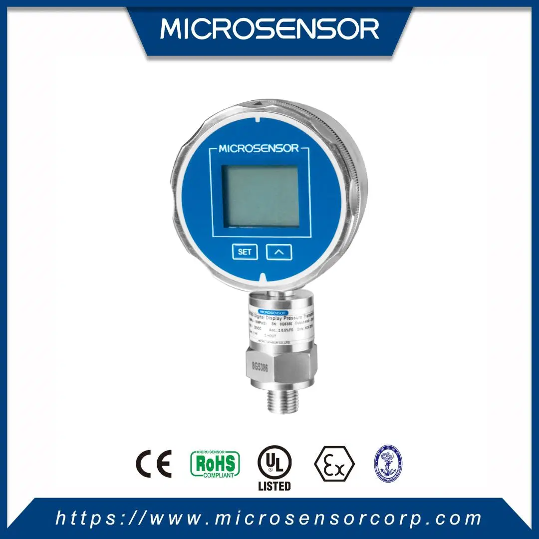 Pantalla LED digital inteligente Transmisor de presión con RS485 Diseño personalizado MPM4760