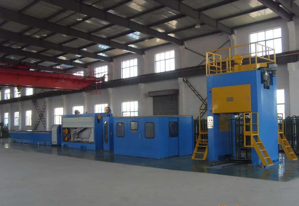 Copper Wire Drawing Machine with Annealer in Cable Making Machinery, Wire and Cable Extrusion Line