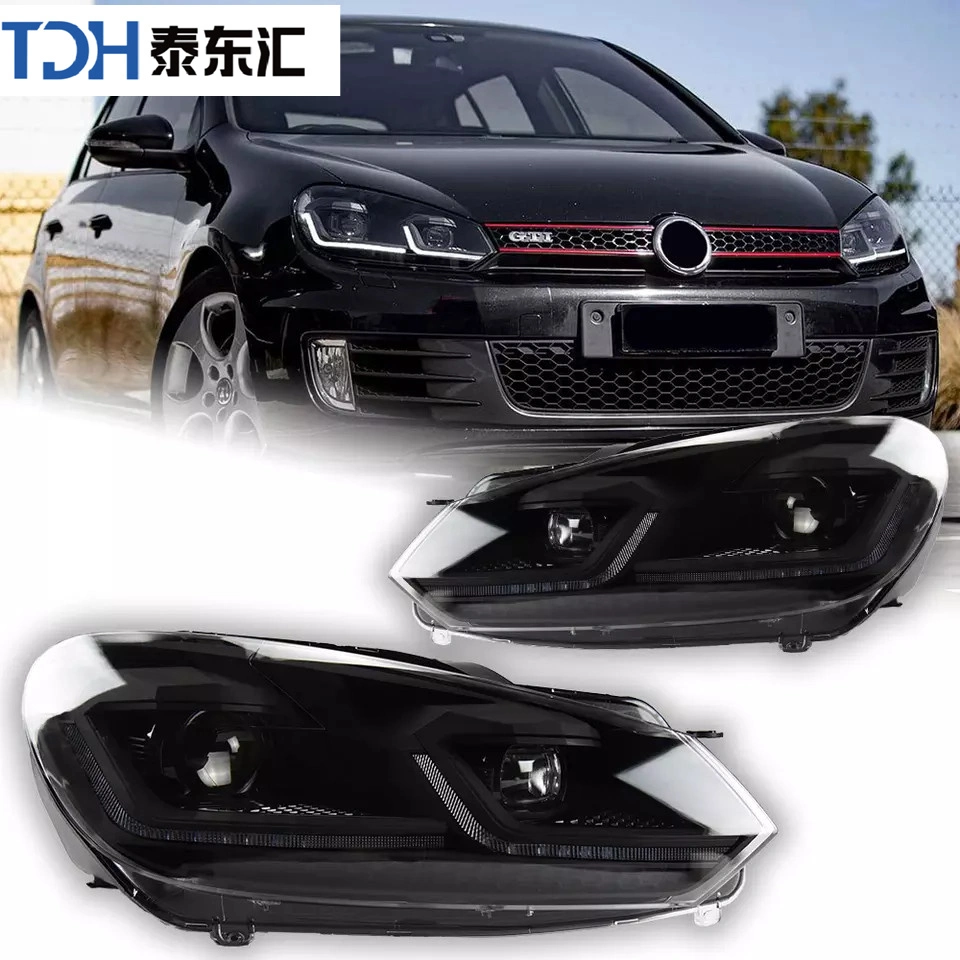 Produits populaires pare-chocs arrière grille de bouclier avant les jupes de feux de brouillard voiture Pièces détachées Accessoires pour VW Golf 6 à GTI