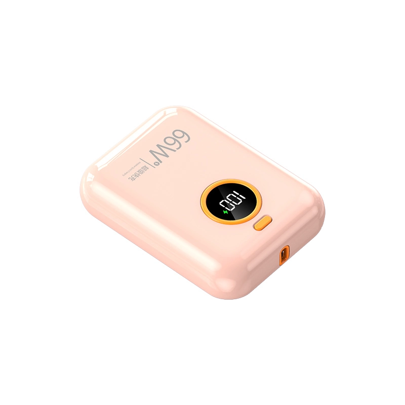 Pd22.5W 66W Fats Charging 10000mAh Power Bank Mini Battery Charger Small 21700 Battery Cell Phone Charger with Type-C Charging