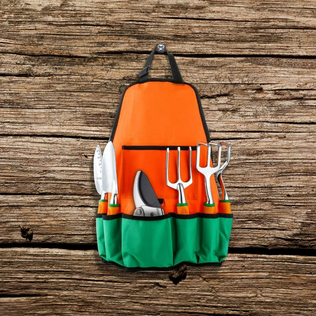 Trousse à outils à main en aluminium 12 pièces à la mode poignée ergonomique Jardinage Outil