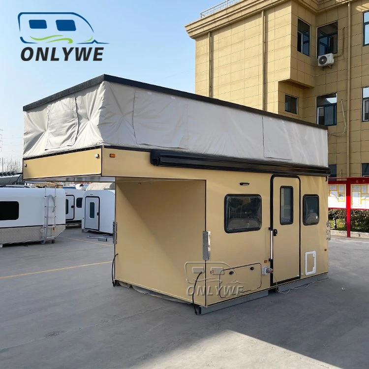 Onlywe Overland Diapositive dans Pop up Lit de Voyage du ramasseur RV Caravane chariot campeur