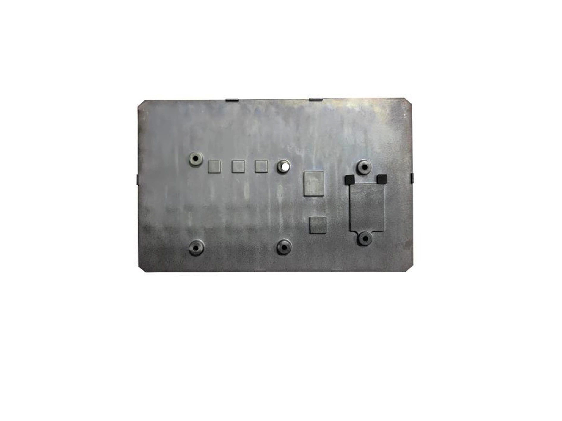 OEM Communication Aluminum Die Cast Plating Radiator Backplate Diecasting Parts