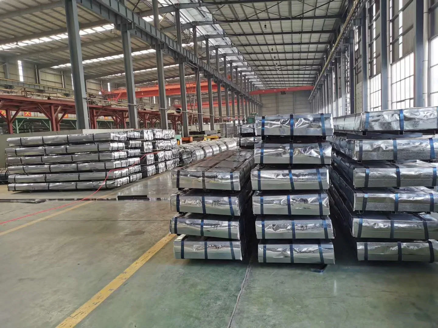 DX51D Mayoreo Metal Gi galvanizado Zinc recubierto de chapa de acero