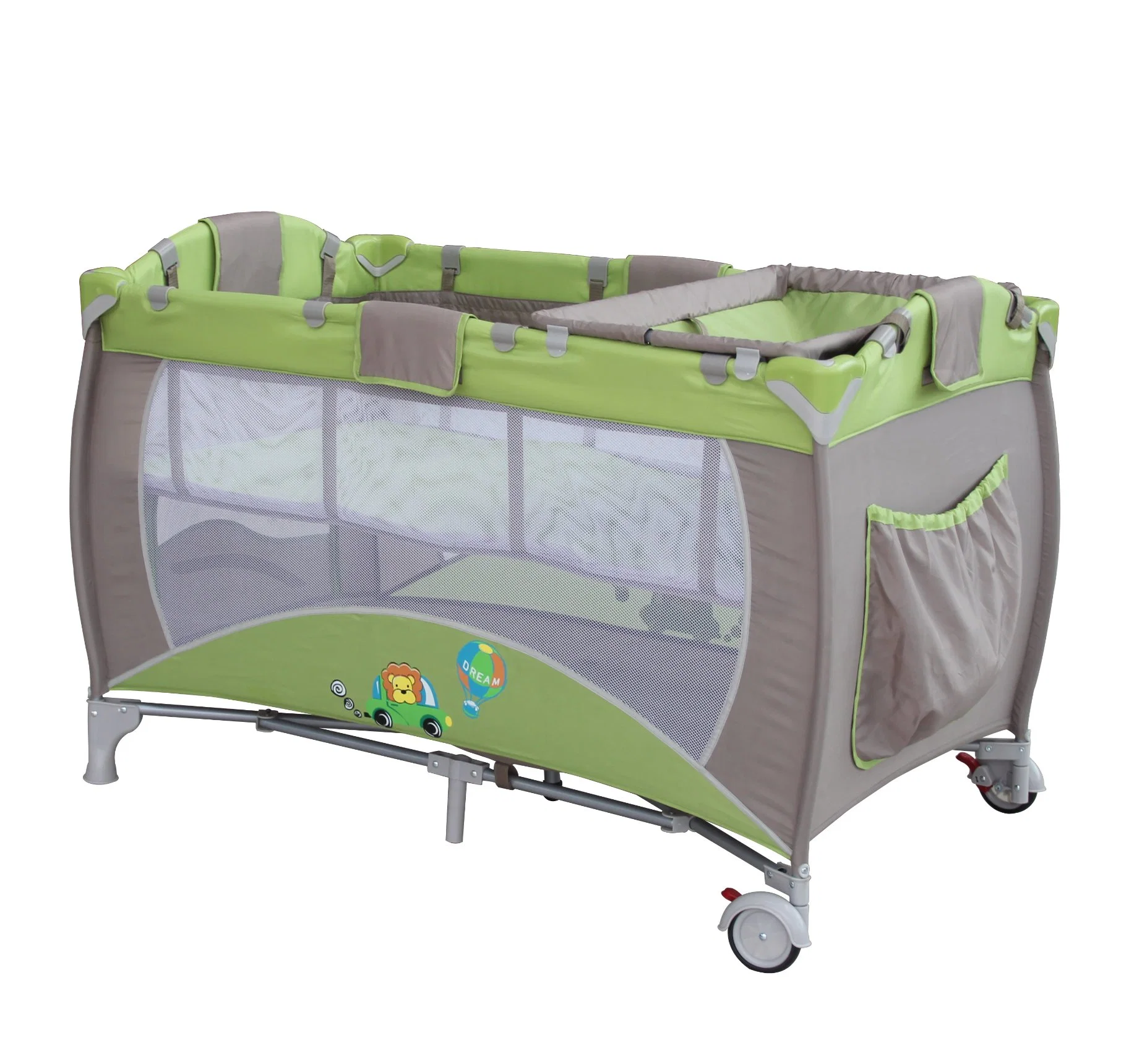 European Standard En716 Luxury Baby Playpen, Portable and Secure Folding Playpen