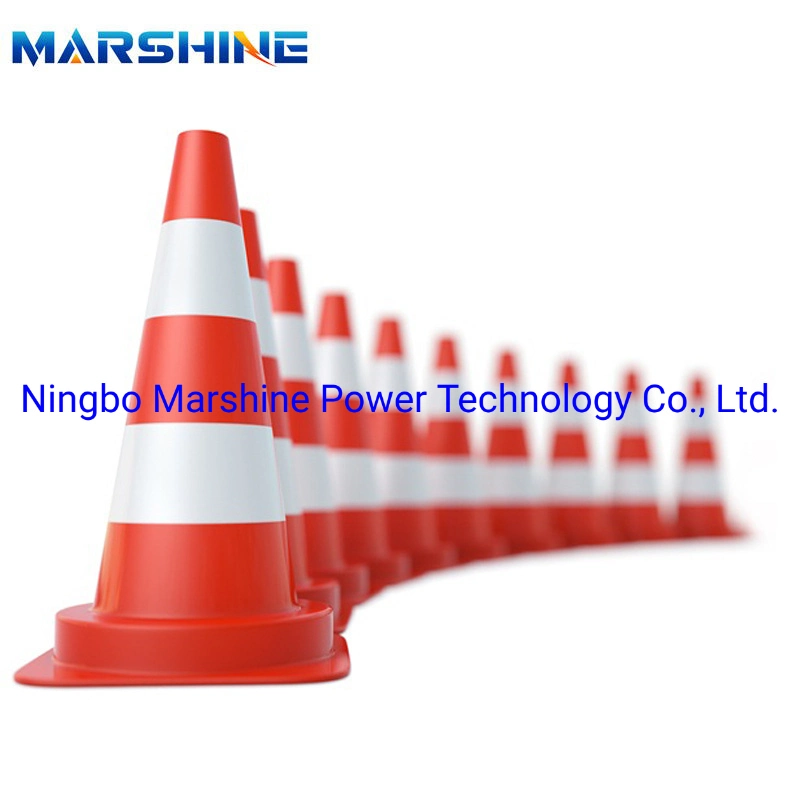 Flexible Road Barrier Cone with Reflective Collar Packing