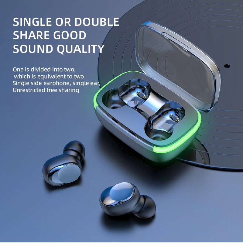 Y60 Touch Bass Stereo Music Wireless Headset in-Ear Noise Cancelling Headphones Wholesale/Supplier Earplugs