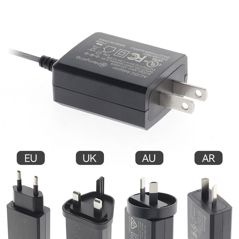 2023 Entrada de fonte de alimentação de venda directa de fábrica com Hot Plug 100 V Transformador do carregador de bateria CA para CC 5V 1A 2A 3A Transformador