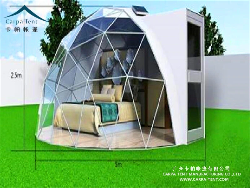 Steel Frame Tent Prefab Dome House Outdoor Waterproof