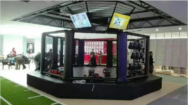 Directamente de fábrica las ventas de equipos de gimnasia olímpica Commpetition profesional de MMA Octagon Cage/equipos de gimnasio cuadrilátero de boxeo