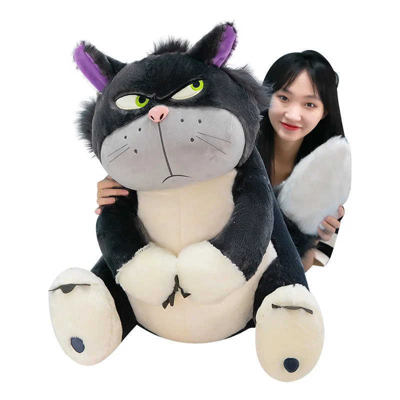 Custom Lucifer Monster Cat Children's Birthday Dolls Pillow Stuffed Animal Toys Plush Doll Cat