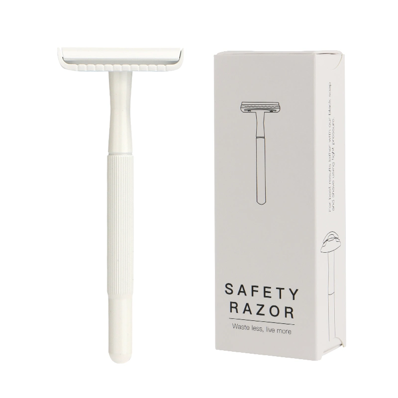 China Razor Factory Classic Metal Safety Razor afeitadora de afeitar para hombre Con 5 hojas