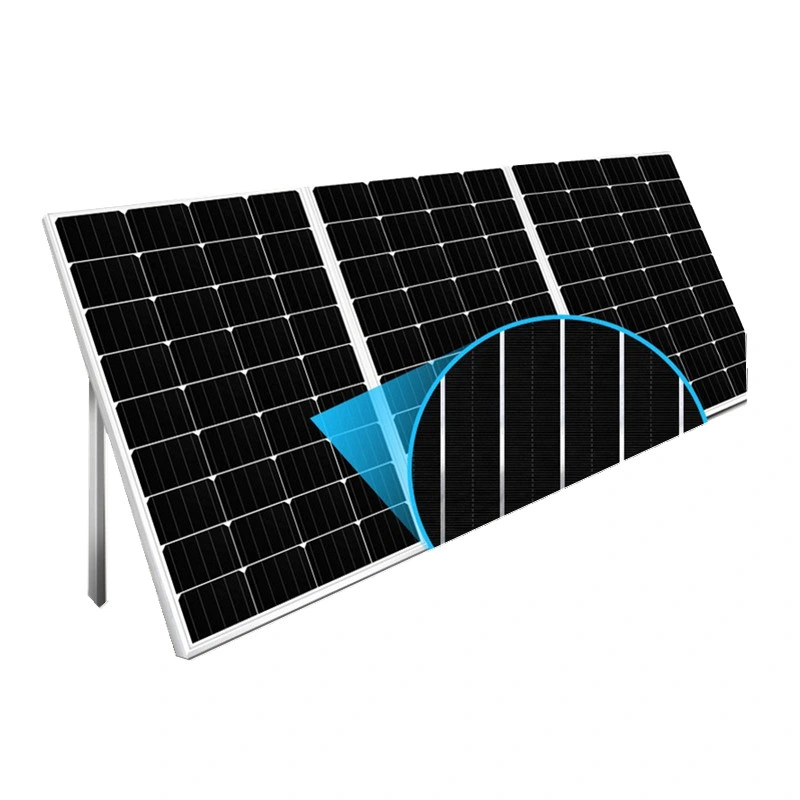 Hot Sale Mounting Structure Solar Panel 300W Sun Power Bateria De Panel Solar with Assembly Line