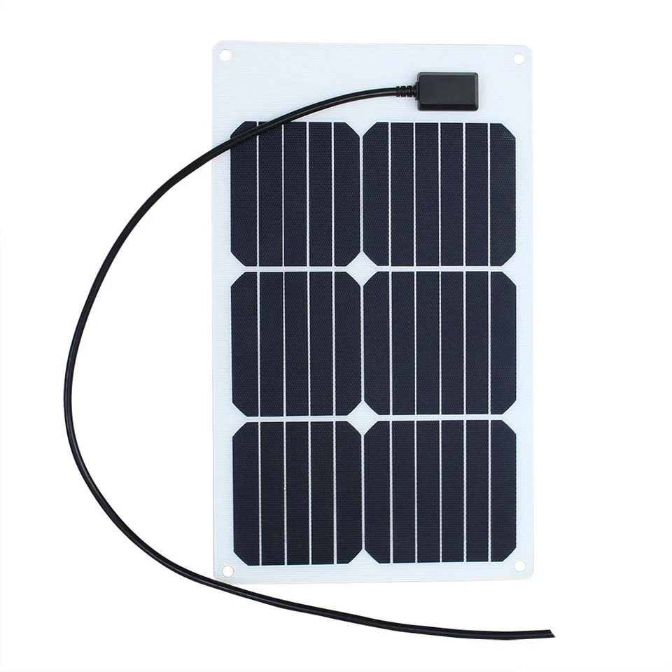 25W Sunpower Flexible Solarzelle hohe Qualität Solarzelle für Boot Camping und Auto