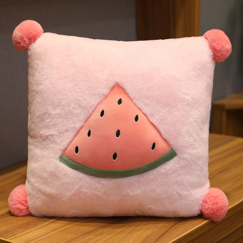 Lovely Fruit Pillow Toy Manufacturer Stuffed Pillow OEM Wholesale/Supplier Cushion ICTI Gift Popular Halloween Thanksgiving