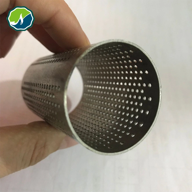 Personnalisé de l'aluminium perforé en acier inoxydable galvanisé Micro tube/Hastelloy tube de filtre perforé