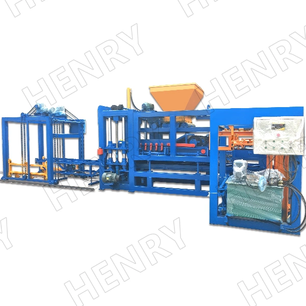 High quality/High cost performance  Qt4-15 Concrete Paving Making Machine in India