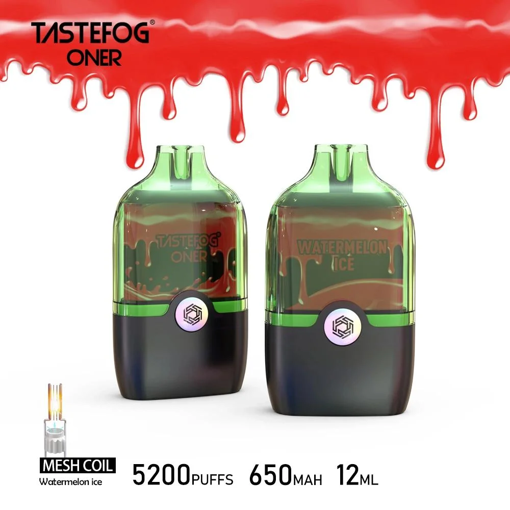 Tastefog Oner 5200 Puffs Einweg-Vape Wholesale/Supplier E Zigarette 0/2/3/5% Nikotin