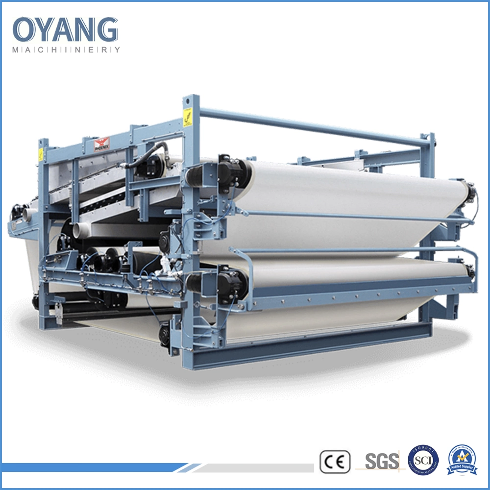 Dewatering Machine Belt Filter Press for Sewage Treatment Plant