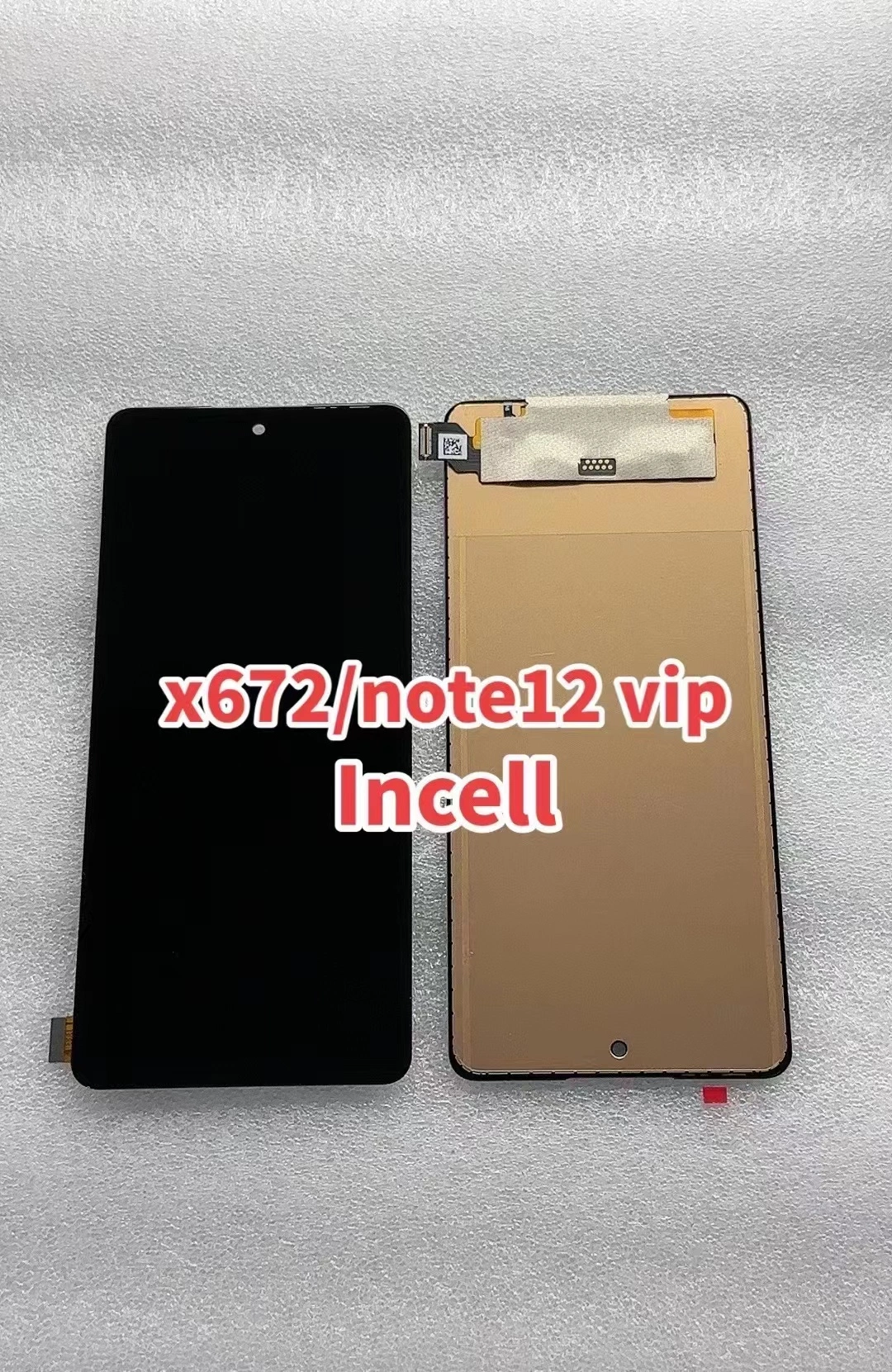 Cellphone Display for Infinix X672/Note12VIP Incell Mobile Phone LCD