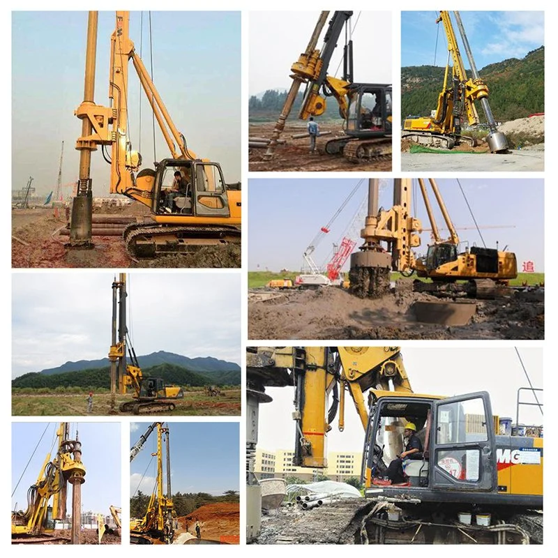 Long Screw Wheel Rotary Pile Machine for Engineering Construction