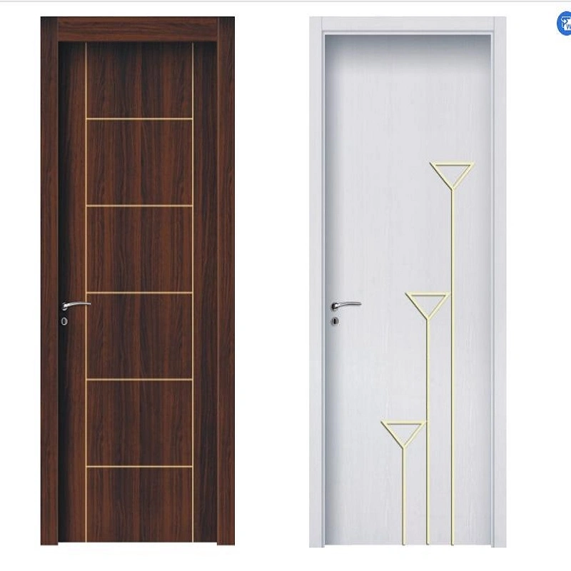 Swing Type Interior Flush Door WPC/PVC Kitchen Bathroom Door