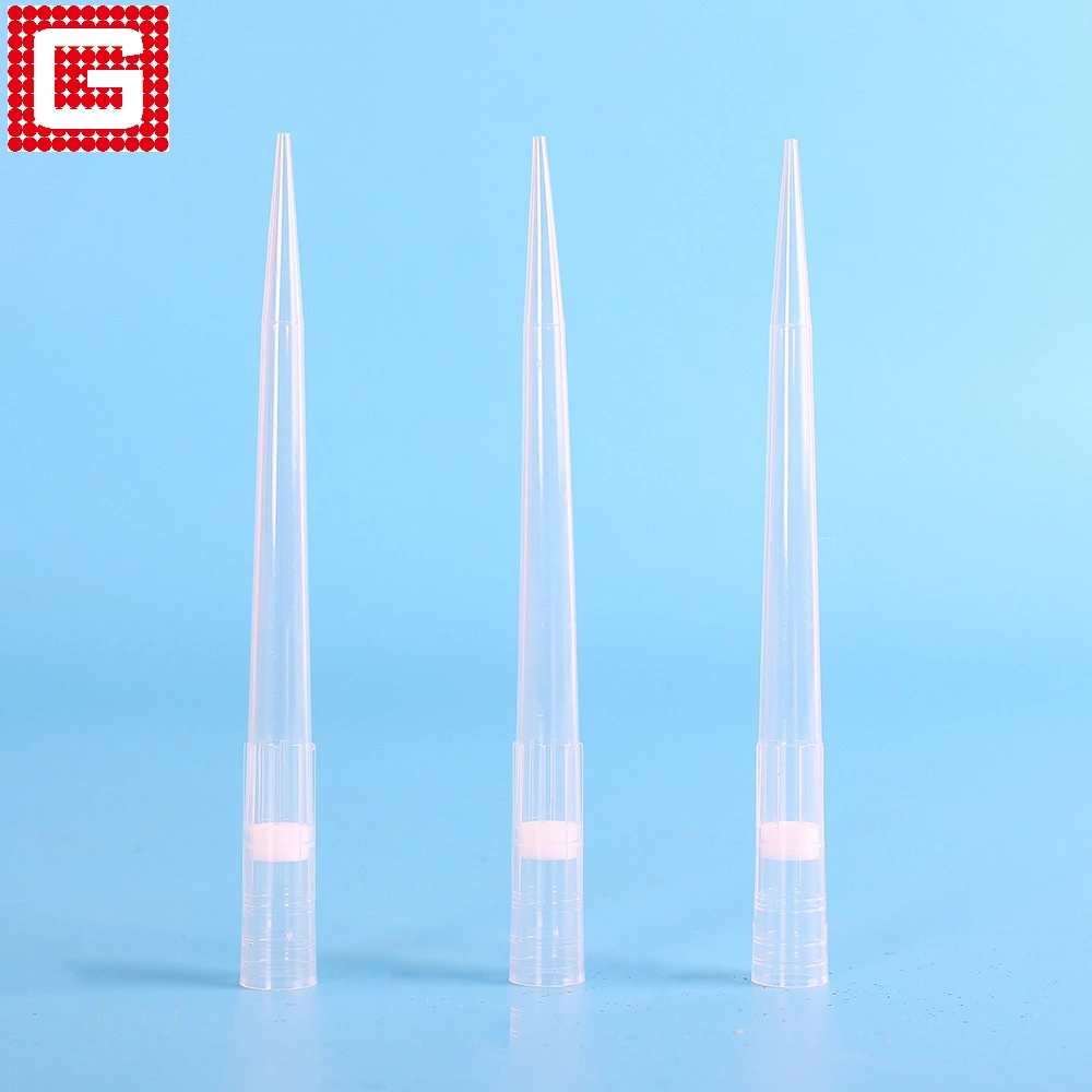 Low Price Disposable FDA Certificated PP 1000UL Low Retention Pipette Tips