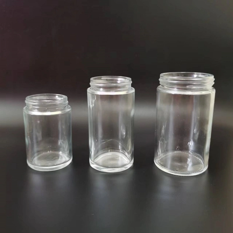 1oz 2oz 3oz 4oz 5oz 6oz 8oz 10oz 18oz Custom Child Resistant Glass Jar Pre - Roll Cr Glass Jars Straight Side Flower Packaging Glass Jar