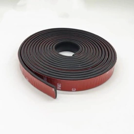 Extrusion Customized Rectangle Rubber EPDM/Silicone Sponge Foam Rubber Seal Strip