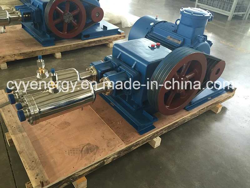 Cyyp 71 Uninterrupted Service Large Flow and High Pressure LNG Liquid Oxygen Nitrogen Argon Multiseriate Piston Pump