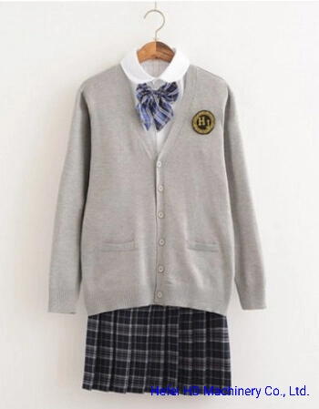 machine à tricoter rectiligne uniforme scolaire automatique entièrement mode