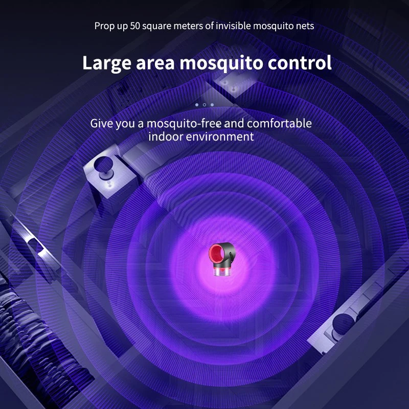 Asesino de mosquitos Lamp - Deshacerse de los mosquitos -LED para interiores - captura de mosquitos Eco friendly - Mosquito Eradicator - LED USB portátil