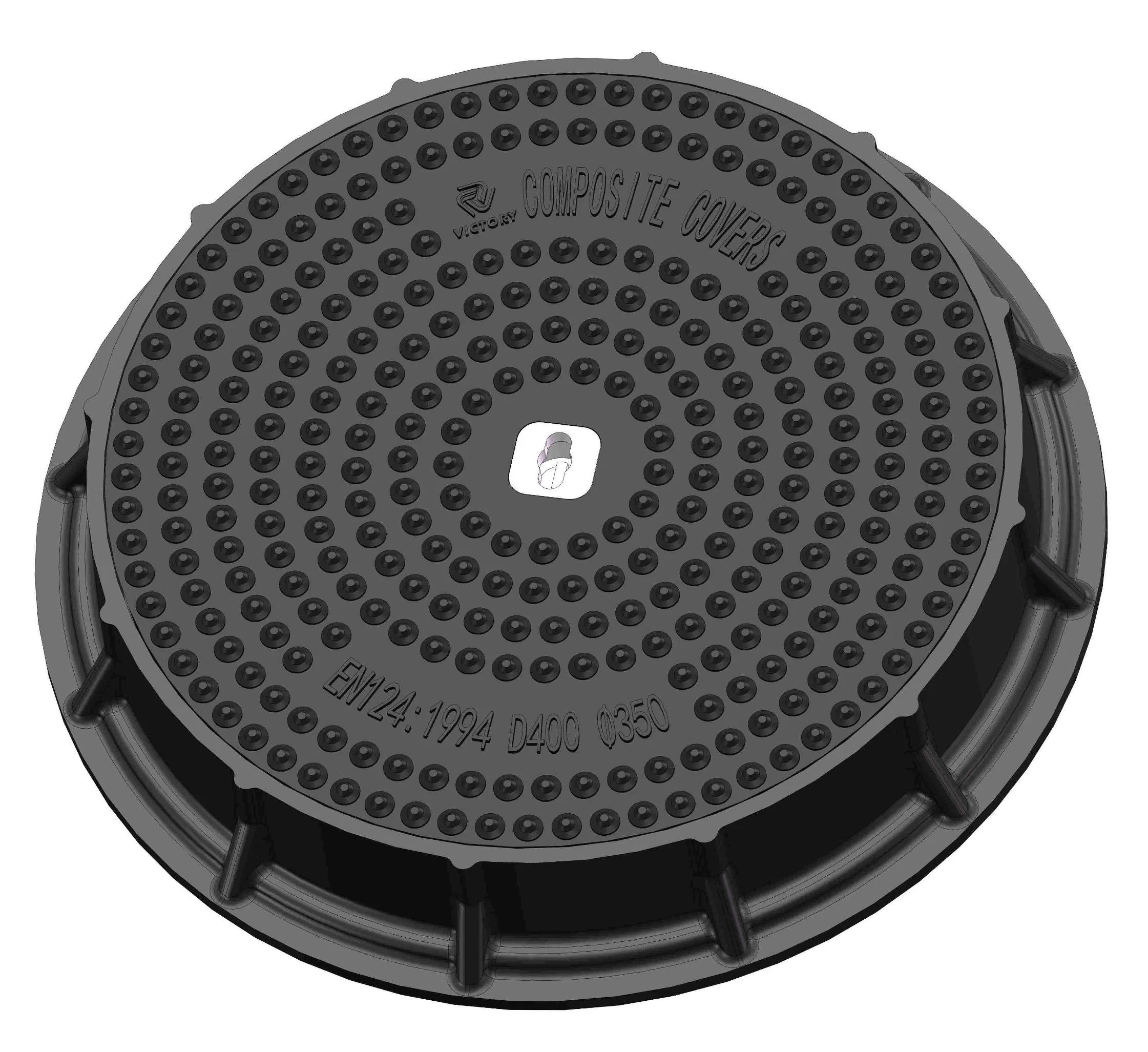 High quality/High cost performance SMC FRP Square Manhole Covers and Frame Fiberglass Round Lockable Inspection Manhole Cover Composite Double Seal Tank Rectangle Manhole Cover