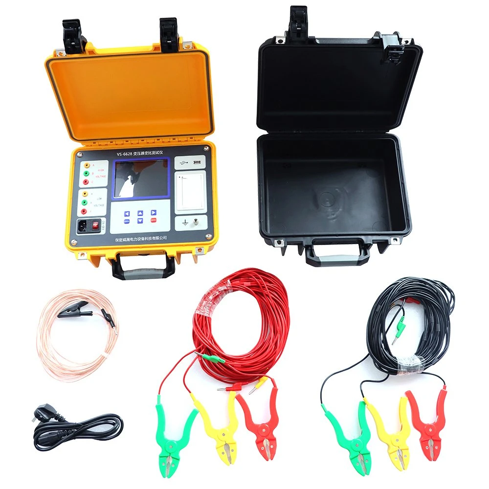 Digital Rechargeable PT CT VT 3 Three Phase Current / Voltage Transformer Winding TTR Tester Turns Ratio Test Equipment Price