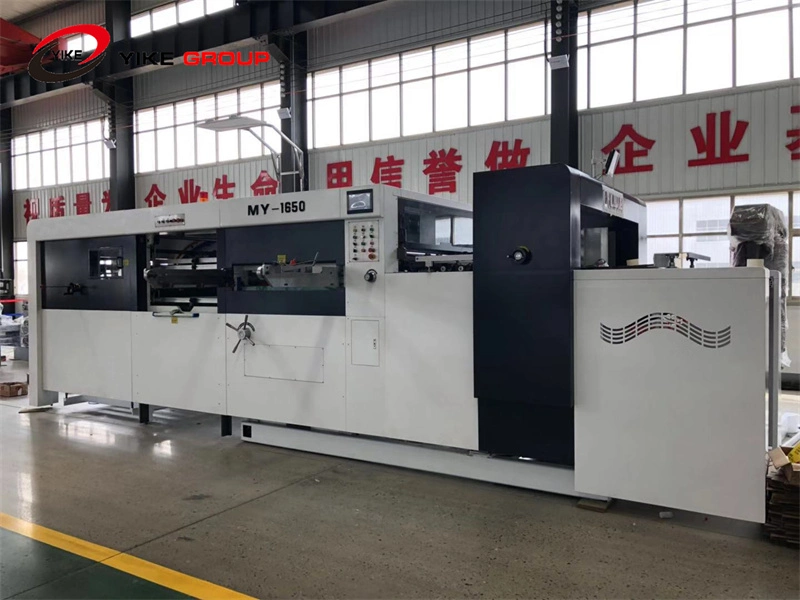 Automatic Lead Edge Flat Bed Corrugated Paper Die Cutting Machine with Full Waste Stripping