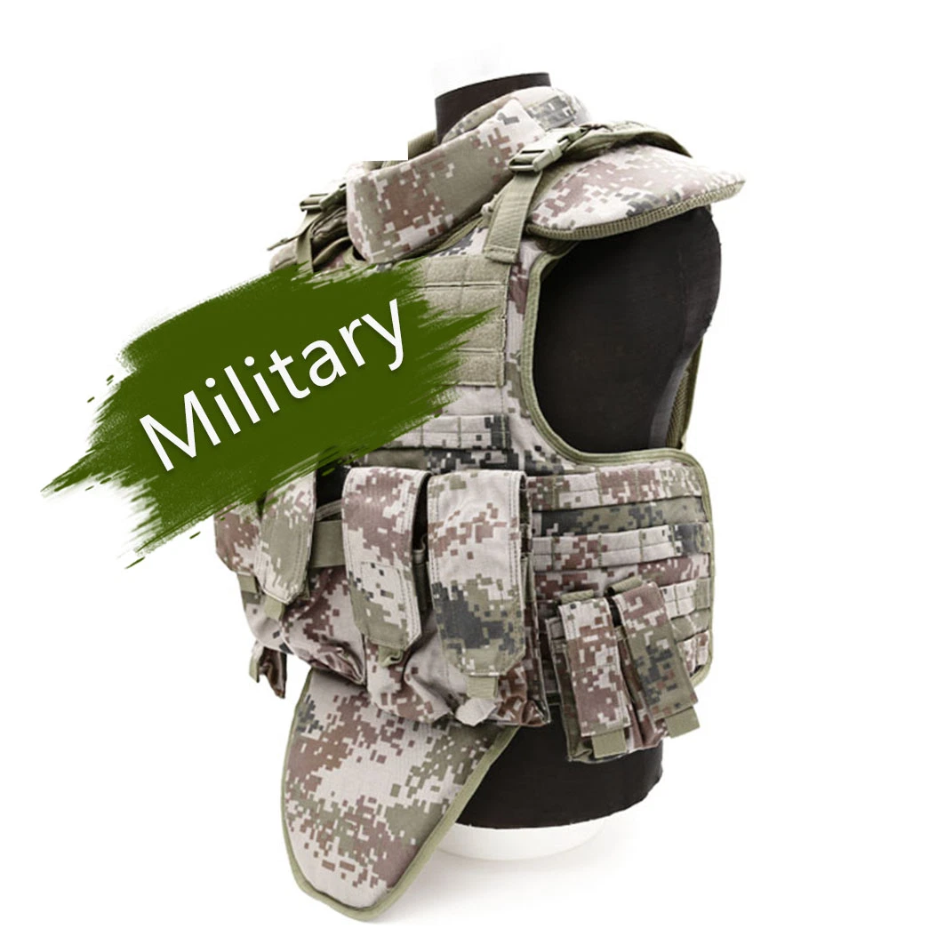 Bullet Proof Vest Plates Level 3 Military Tactical Full Body Armor Suit Level 5 Body Armor