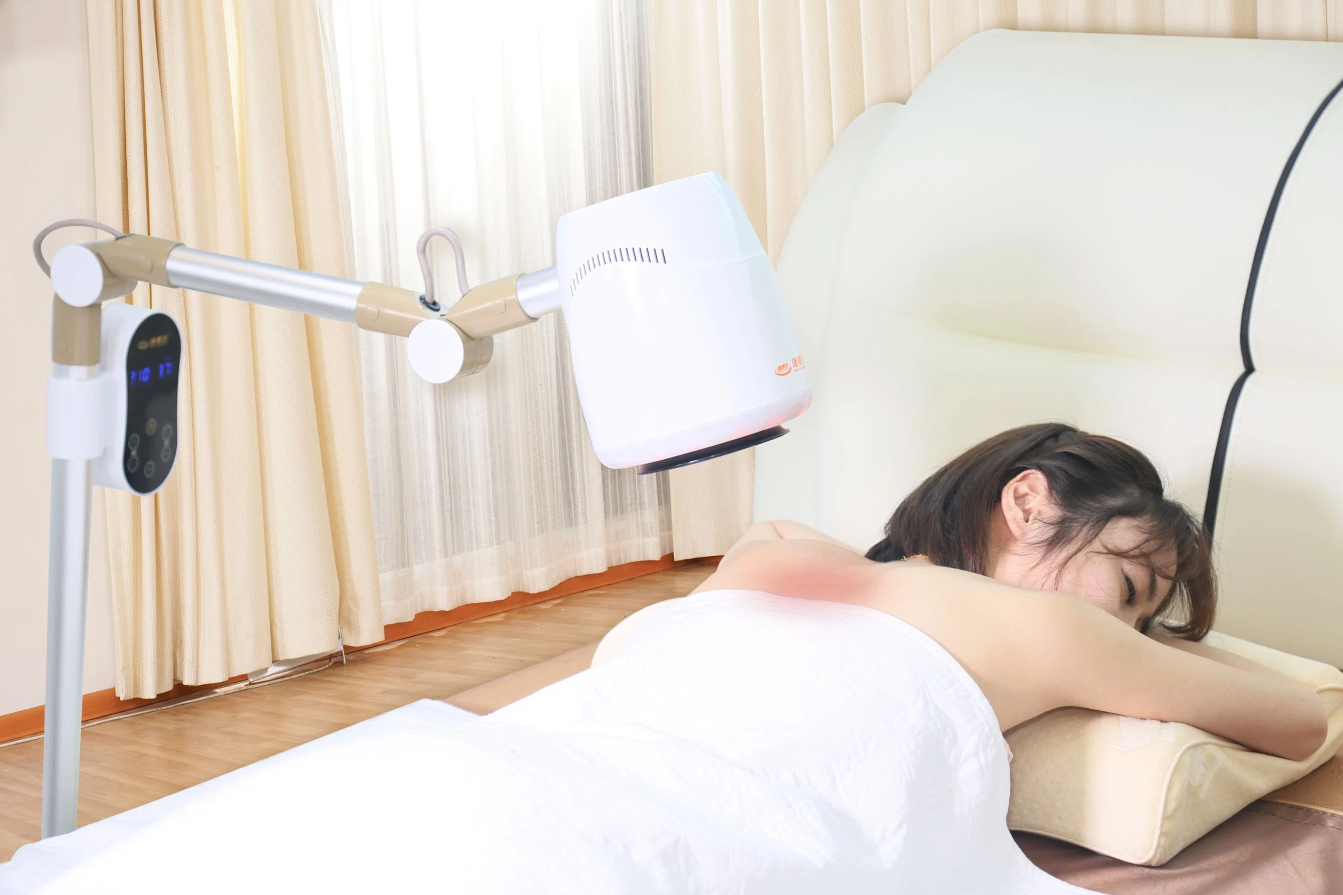 Red Light Therapy for Face and Neck with Base Deep Red Light Therapy Lamp Withfor Skin Pain