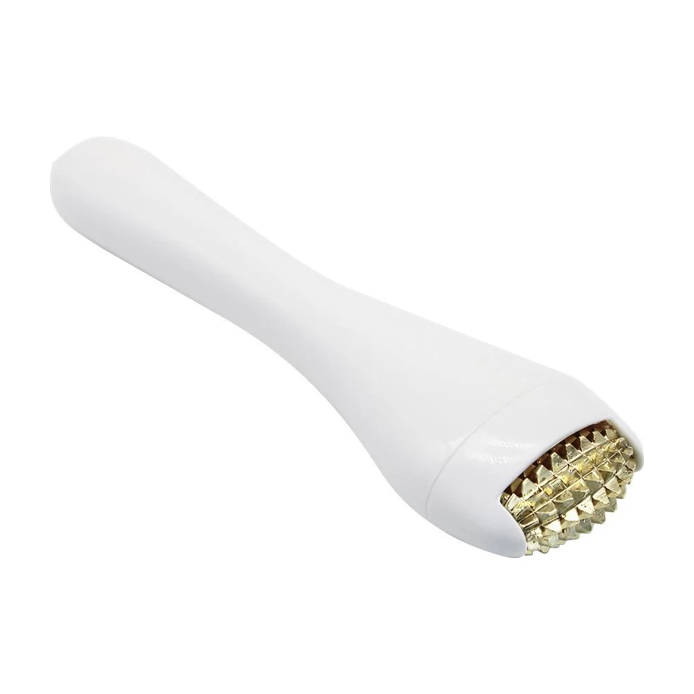 Massager Beauty Equipment Salon Home Use Sawtooth Mini Gold Ice Roller for Skin Care Massage
