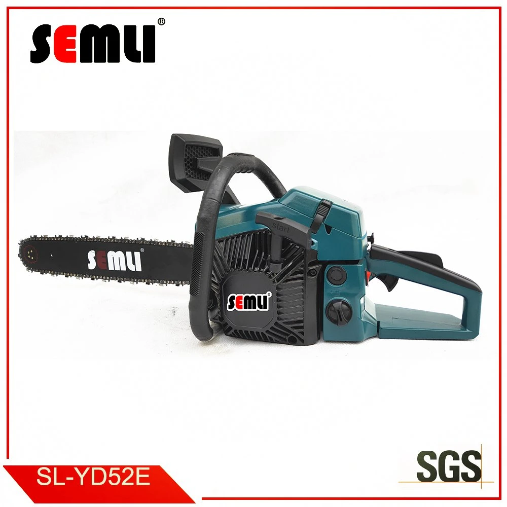 Hot Sale Professional Gasoline Chainsaw Machine with Metal Starter Cover