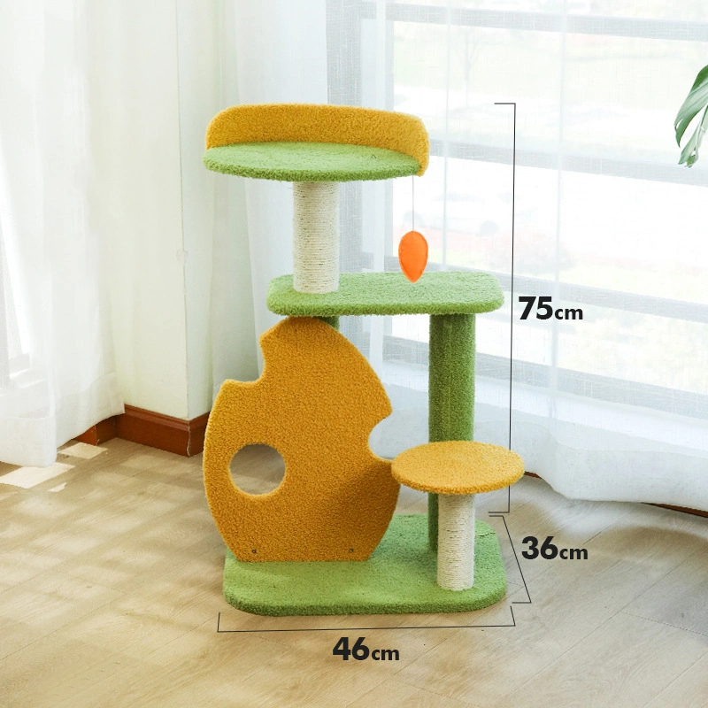 BS CT202 grand arbre Cat S/M/L/XL Sisal Borad cat cat de rayer le mobilier d'activité facile à installer