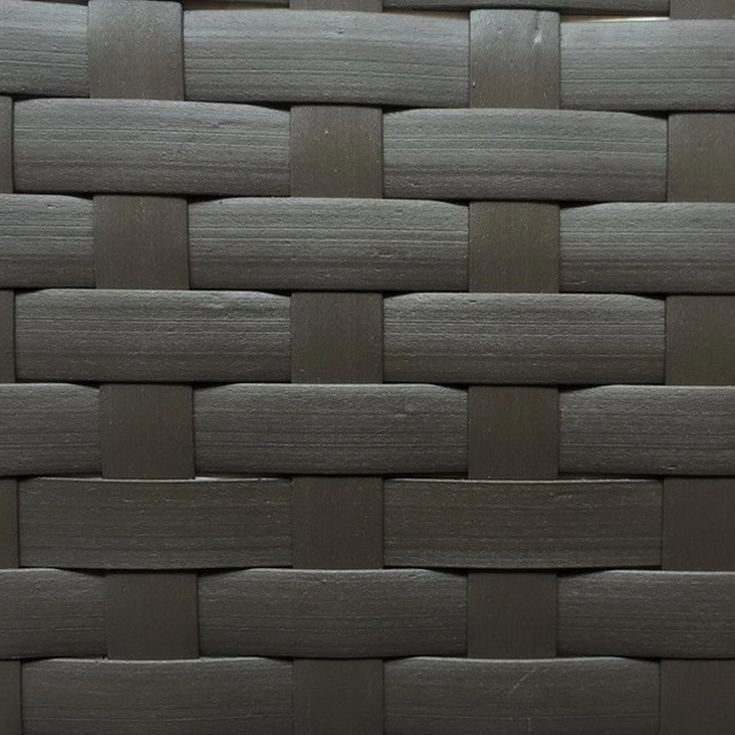 Wide Line Wood Design PE Rattan Materials