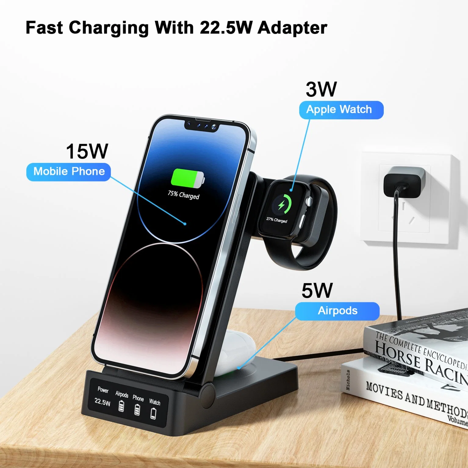 Wholesale Universal Phone Charger Qi Wireless Technology Anti-Slip Charging Pad