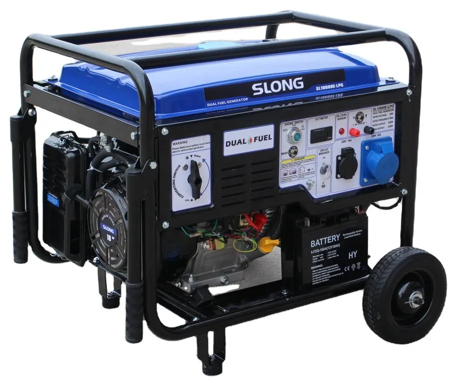 Slong 3kw 5kw 6kw 7kw 8kw gas Portátil Generador de Gas Natural