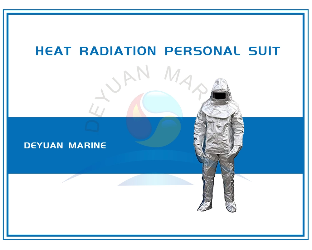 Fireman's Heat Resistant Aluminum Suit