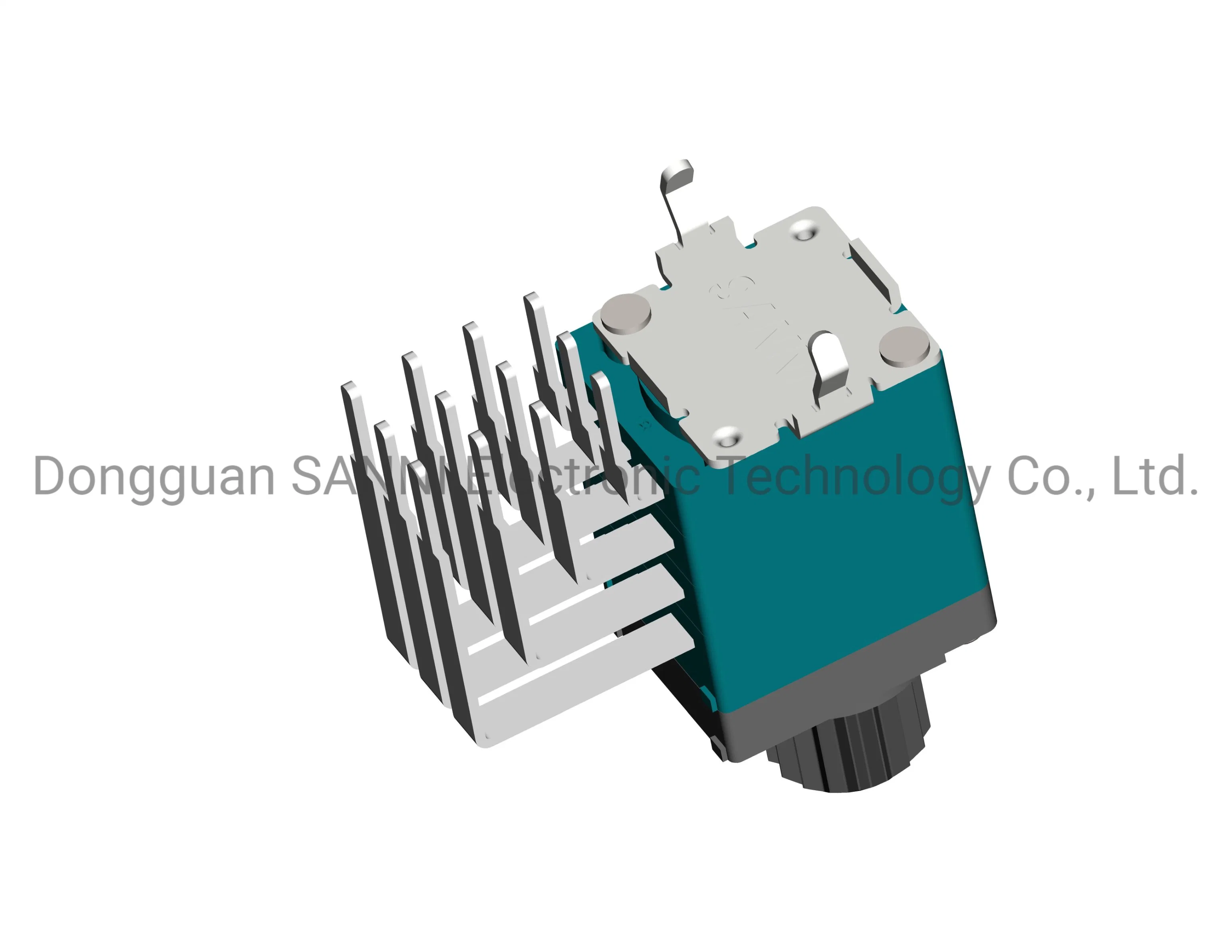 RV97p2b0 Vertikales Drehpotentiometer Typ 4 mit isolierter Welle, abgedichtet