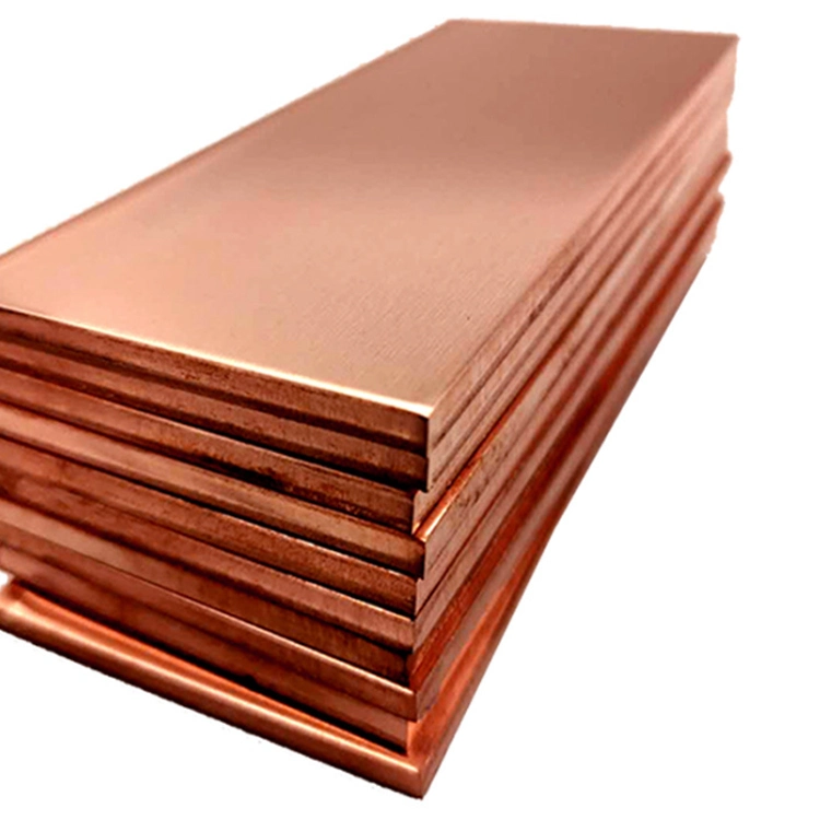 C11000 C10100 C10200 C1100 Chapa de cobre y placa de cobre para Industria y construcción