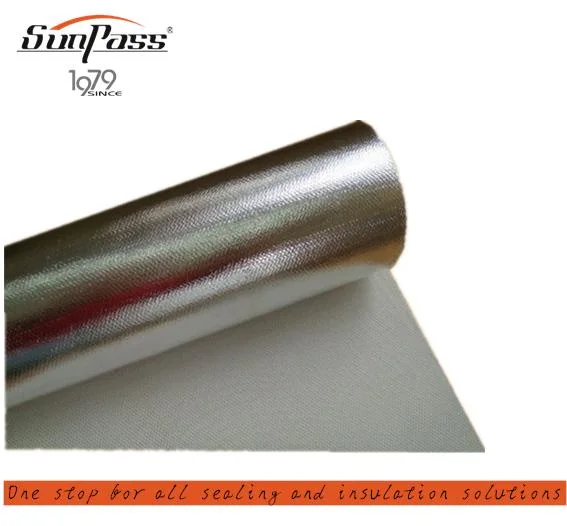 550c Fiberglass Fabric Coated with Aluminum Foil